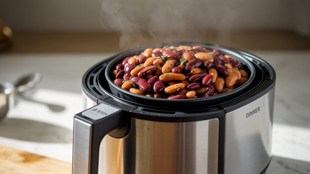 Kidneybohnen im Airfryer - Knuspriger Protein-Snack in Minuten