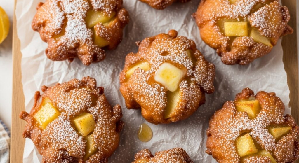 Apfelkrapfen aus dem airfryer